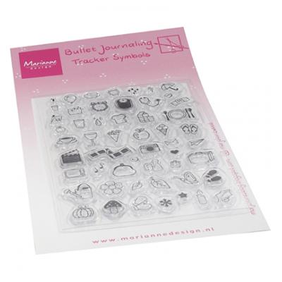 Marianne Design Bullet Journal Clear Stamps - Tracker Symbols